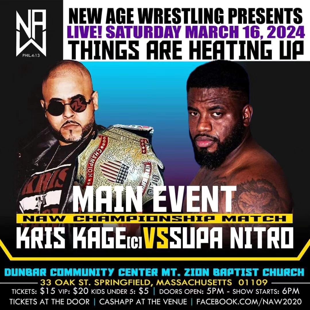 New Age Wrestling – Things Are Heating Up Results